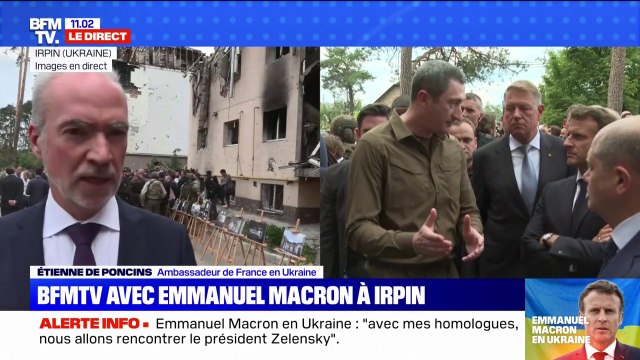 C'est important qu'ils se rendent compte des dégâts : l'ambassadeur de France en Ukraine témoigne de la visite des dirigeants européens à Irpin