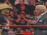 RAW 10/03/08: Ric Flair confronts Shawn Michaels
