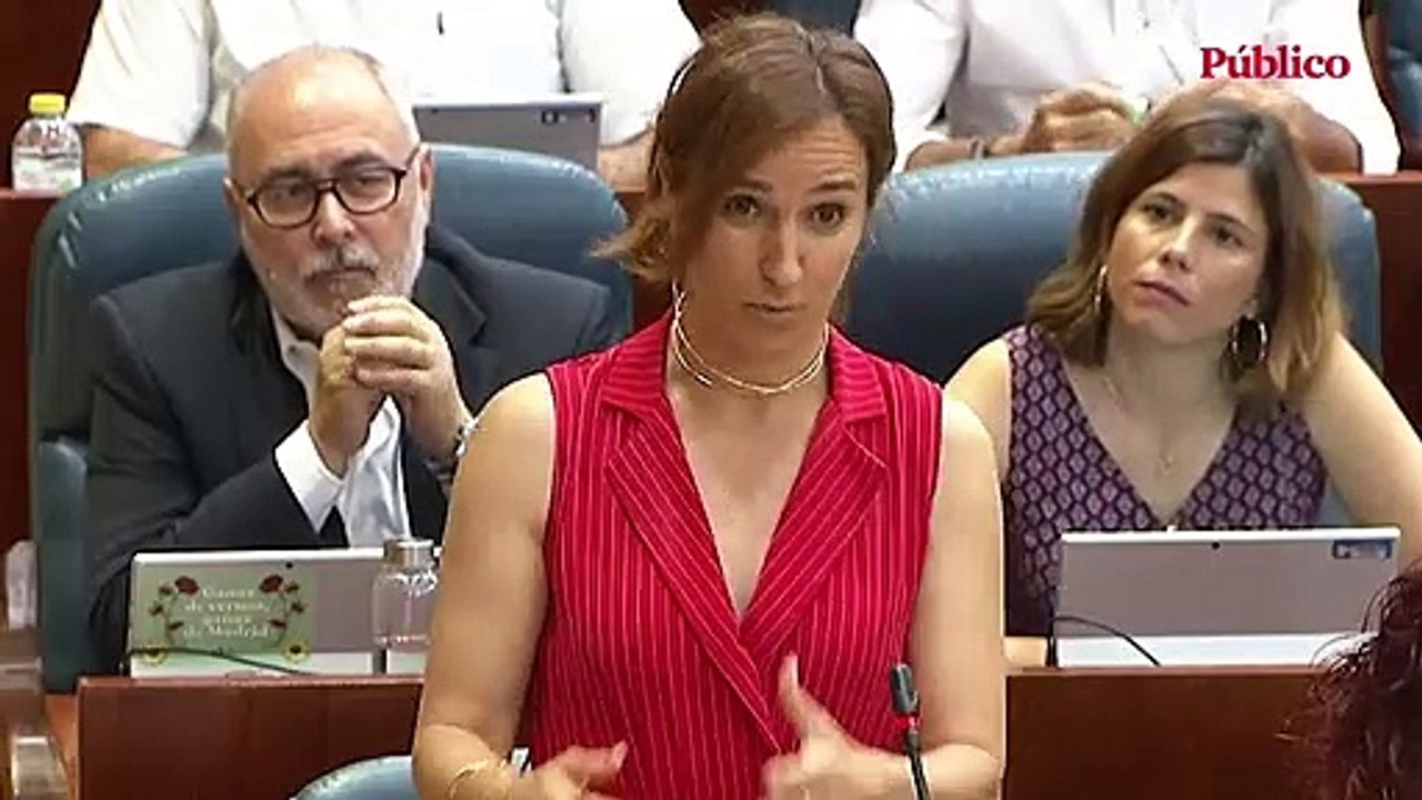 Rifirrafe entre Ayuso y Mónica García: "Su propuesta contra el cambio climático es pedirle el gorrito de plata a Vox"