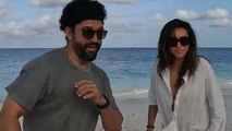 Bollywood Couple Farhan Shibani का Scuba Diving करते Honeymoon Video Viral । Boldsky। *Entertainment