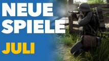 Auch im Juli noch jede Menge Hits & Highlights - Vorschau-Video für PC und Konsolen