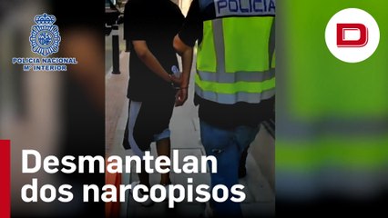 Desmantela dos narcopisos en el distrito de Tetuán