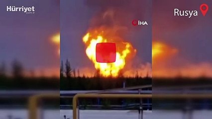 Rusya’nın Gazprom şirketine ait doğal gaz tesisinde patlama