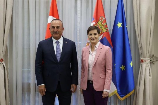 Dışişleri Bakanı Çavuşoğlu, Sırbistan Dışişleri Bakanı Selakovic ile görüştü
