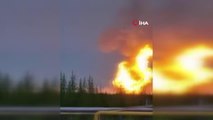 Rusya'nın Gazprom şirketine ait doğal gaz tesisinde patlama