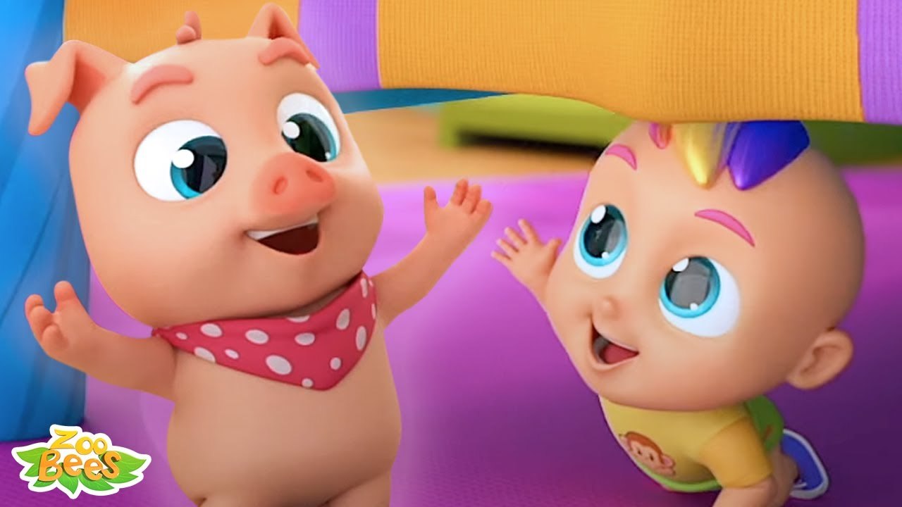 Peek A Boo - bebekler için şarkılar - Anaokulu Çocukları İçin Video - Kids TV Turkey