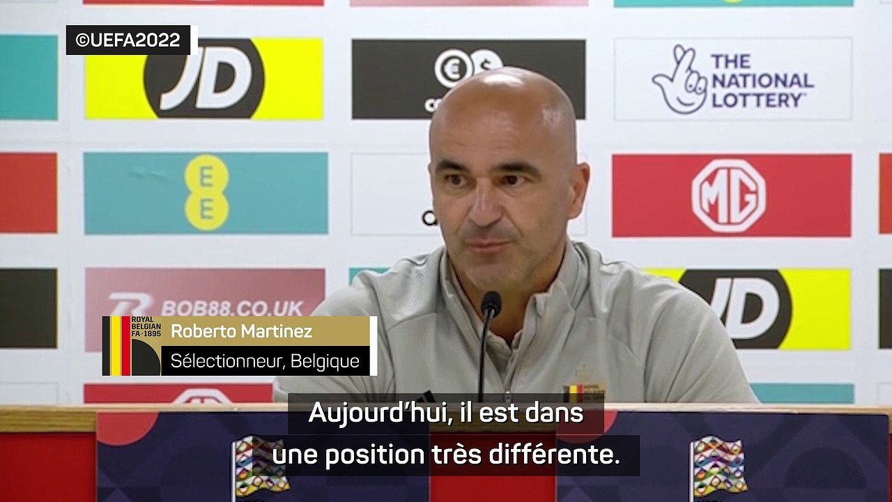 Roberto Martinez : "Lukaku veut se sentir important"