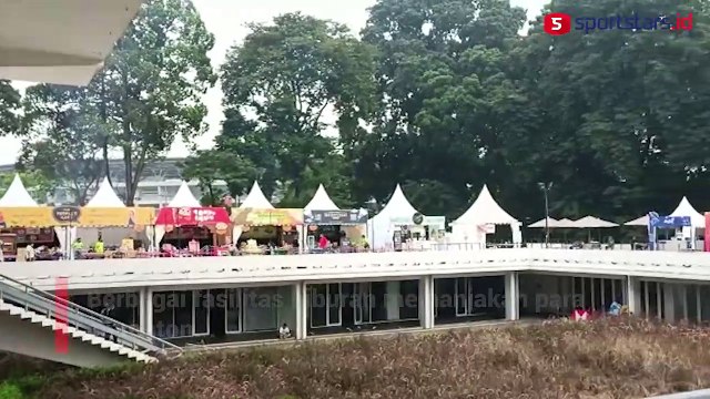 Lapangan Outdoor Istora Senayan Manjakan Penonton Indonesia Open 2022