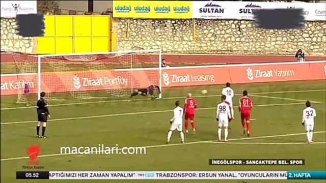 İnegölspor 1-2 Sancaktepe Belediyespor [HD] 14.12.2016 - 2016-2017 Turkish Cup Group B Matchday 2