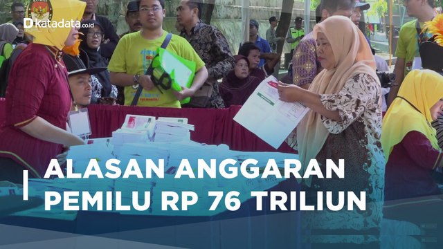 Anggaran Fantastis Pemilu 2024 Rp 76 Triliun, Untuk Apa Saja? | Katadata Indonesia