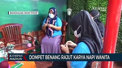Dompet Benang Rajut Karya Napi Wanita