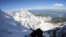 À 3900m d'altitude, le saut dans le vide inédit d'un surdoué du ski français