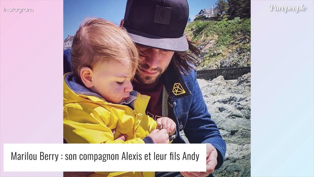 Marilou Berry : Rare photo de son compagnon avec leur fils Andy, looké avec ses cheveux longs