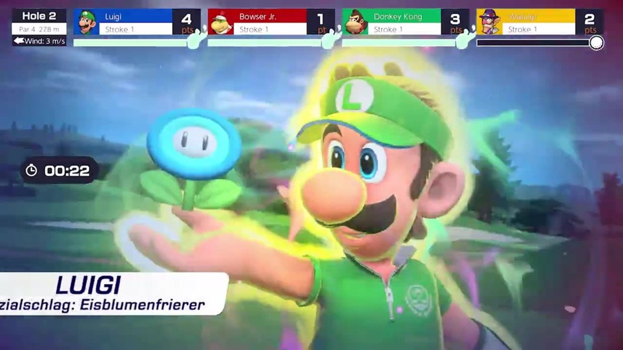 Mario Golf: Super Rush - Alle Spezialschläge und -Sprints