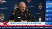 Le chef de la police de Toronto présente ses excuses aux personnes noires et autochtones de la métropole canadienne, victimes d'un usage excessif de la force d'après une étude