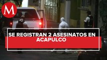 Dos hombres fueron abatidos con armas de fuego en Acapulco