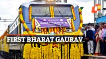 WATCH: Railways Launches Its First Bharat Gaurav Train From Coimbatore