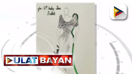 Filipiniana gown na susuotin ni VP-elect Sara Duterte sa inagurasyon, ipinasilip