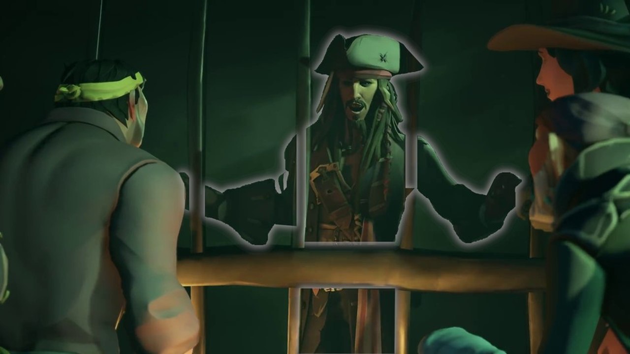 Sea of Thieves - Trailer zum Fluch der Karibik-Crossover zeigt einen legendären Piraten