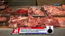 Bureau of Animal Industry: isa sa dahilan ng taas-presyo ng karneng baboy ang pagmahal ng feeds | 24 Oras