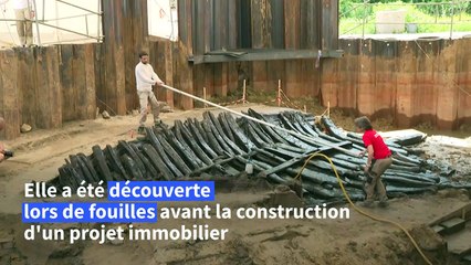 Une mystérieuse épave médiévale vieille de 1.300 ans mise au jour près de Bordeaux