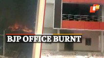 Agnipath Protests | Protesting Students & Aspirants Set BJP Office On Fire