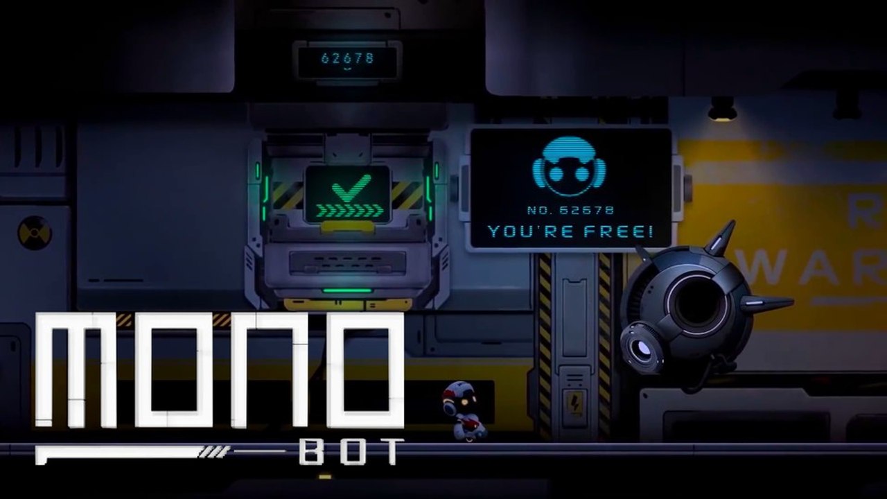 Monobot - Launch-Trailer zum hübschen Indie-Adventure des kleinen Roboters