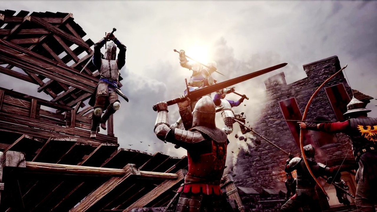 Chivalry 2 - actiongeladener launch trailer zum mittelalter-battlefield