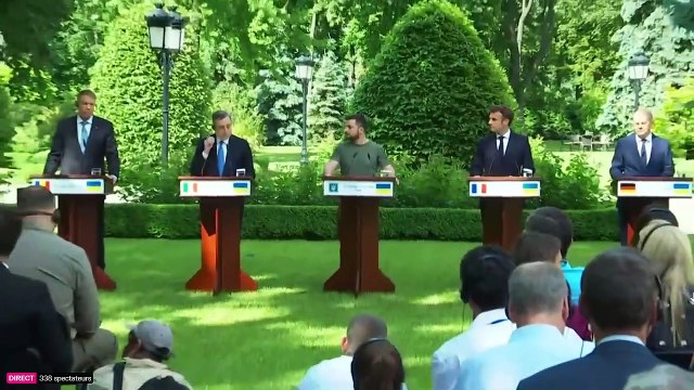 Rencontre Macron-Zelensky: Suivez en direct la conférence de presse