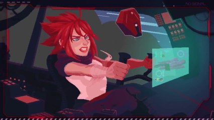 Aeon Drive - Gameplay aus dem Cyberpunk-Jump&Run