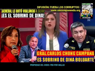 ¡INDIGNANTE! GENERAL QUE QUITÓ VIGILANCIA A JUAN SILVA ES SOBRINO DE DINA BOLUARTE
