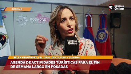 Download Video: Agenda de actividades turísticas para el fin de semana largo en Posadas