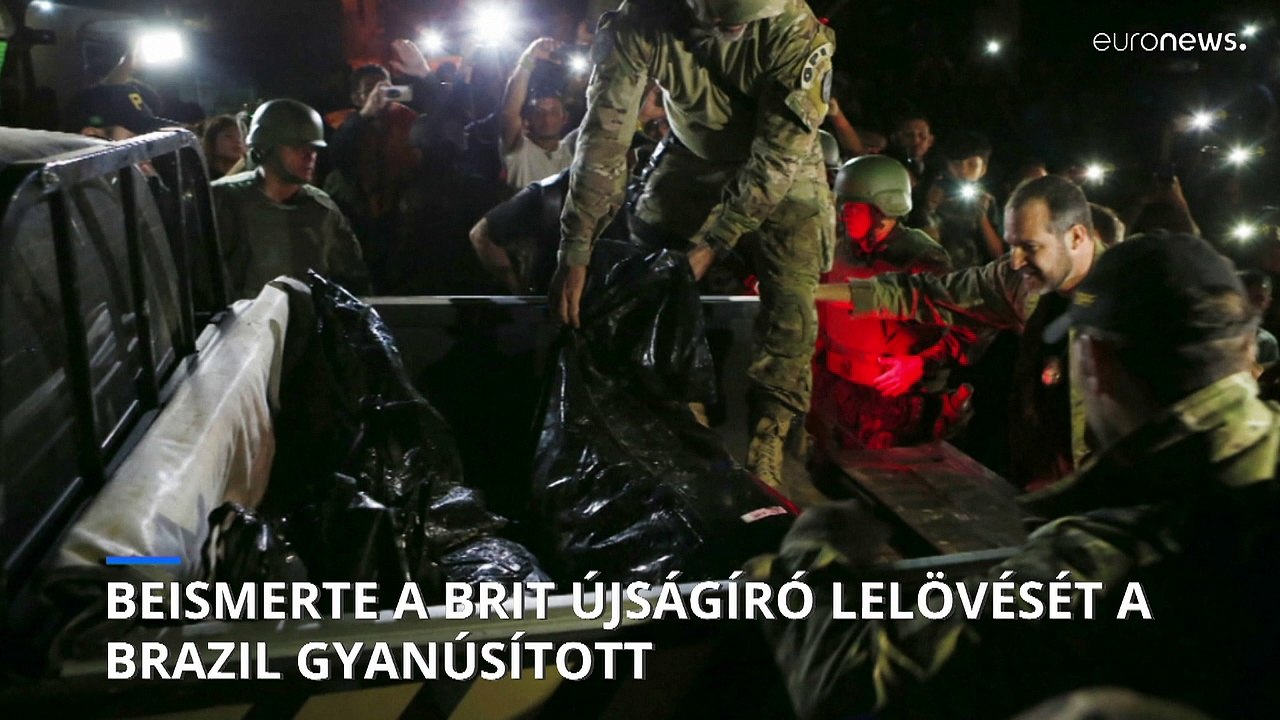 Brazília: bevallotta a brit újságíró meggyilkol...