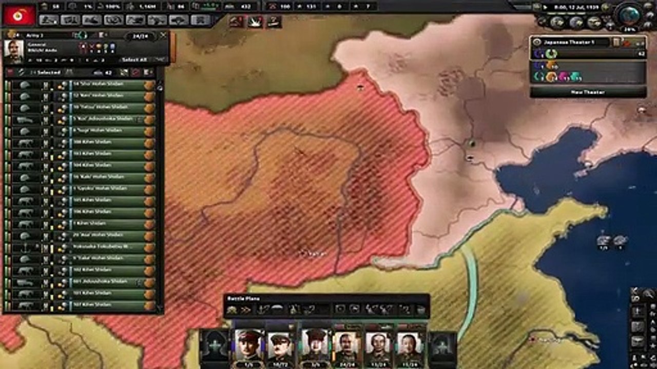 Hearts of Iron 4 HOI4 Indietro nel tempo! Giappone ROSSO L'invasione della FOTTUTISSIMA Cina! #5