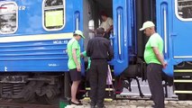 Ukranians Whose Homes Were Destroyed by Russia Now Find New Homes In Train Cars