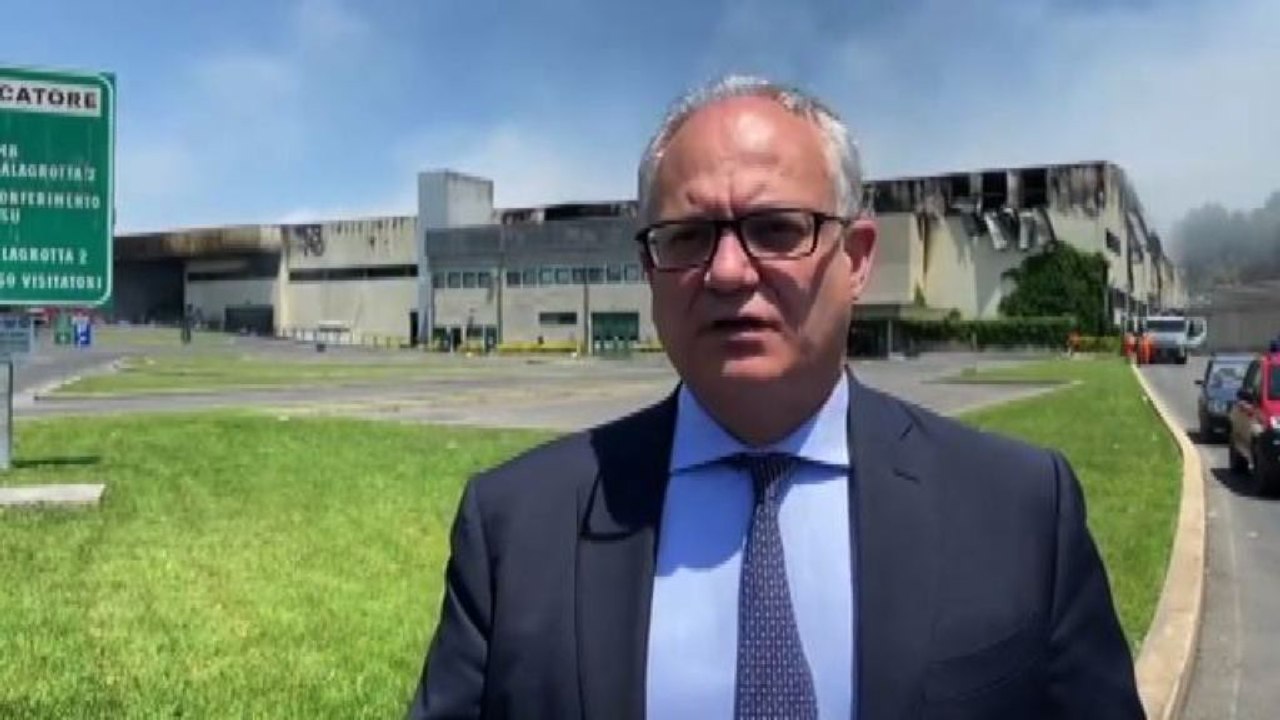 Incendio Malagrotta, Gualtieri: "Evitato un disastro ambientale"