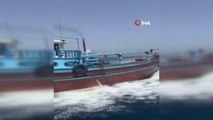 İran, 90 bin litre kaçak yakıt taşıyan gemiye el koydu