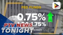 US Fed raises interest rates by 75 basis points, biggest since 1994