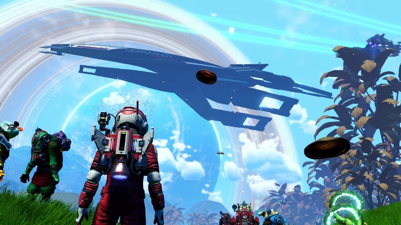 No Man's Sky hat jetzt die Normandy aus Mass Effect und hier ist der Trailer dazu