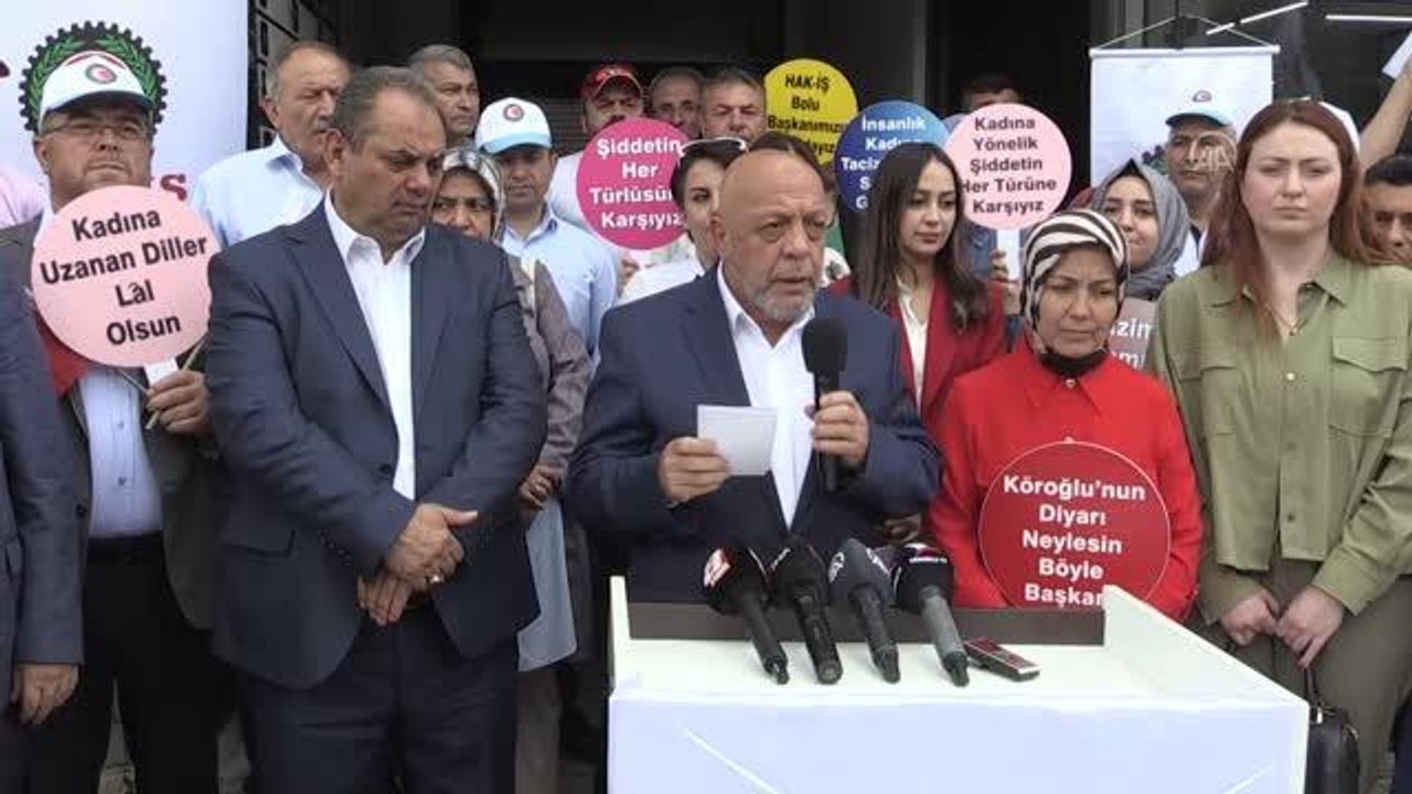 HAK-İŞ Genel Başkanı Arslan'dan AK Partili Bolu Belediye Meclis Üyesi Çınar'a destek ziyareti