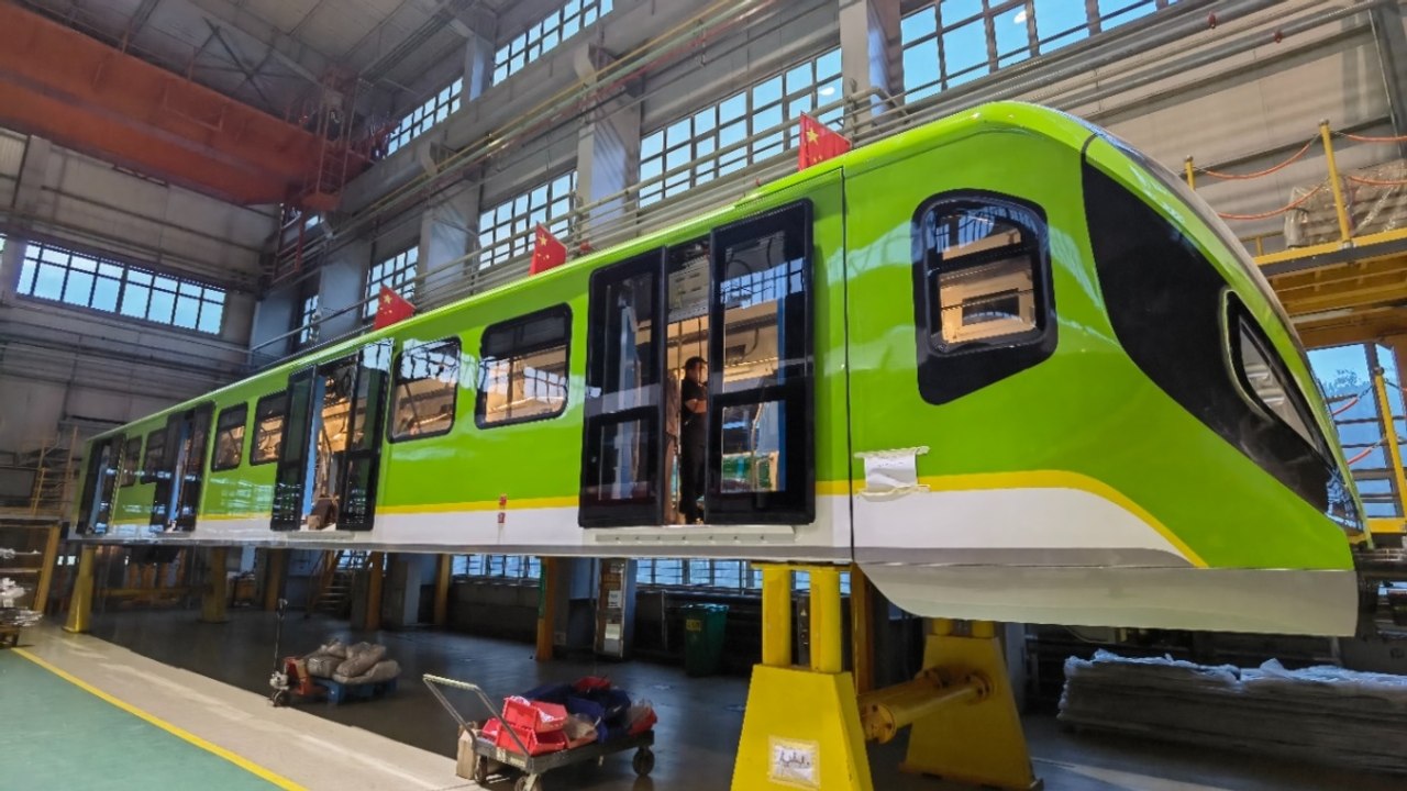 Vea las imágenes del primer vagón del metro de Bogotá