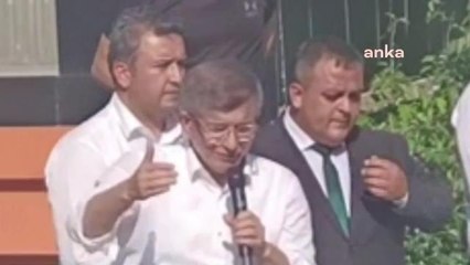 Davutoğlu: , Osmaniye'de: "İstediğiniz Televizyon Kanalını Seçin, İstediğiniz Pelikancı Gazetecileri de Karşımıza Oturtun. Dava Nedir, Sana da O...