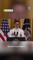 Young Activist Thanks Biden at White House Pride Event