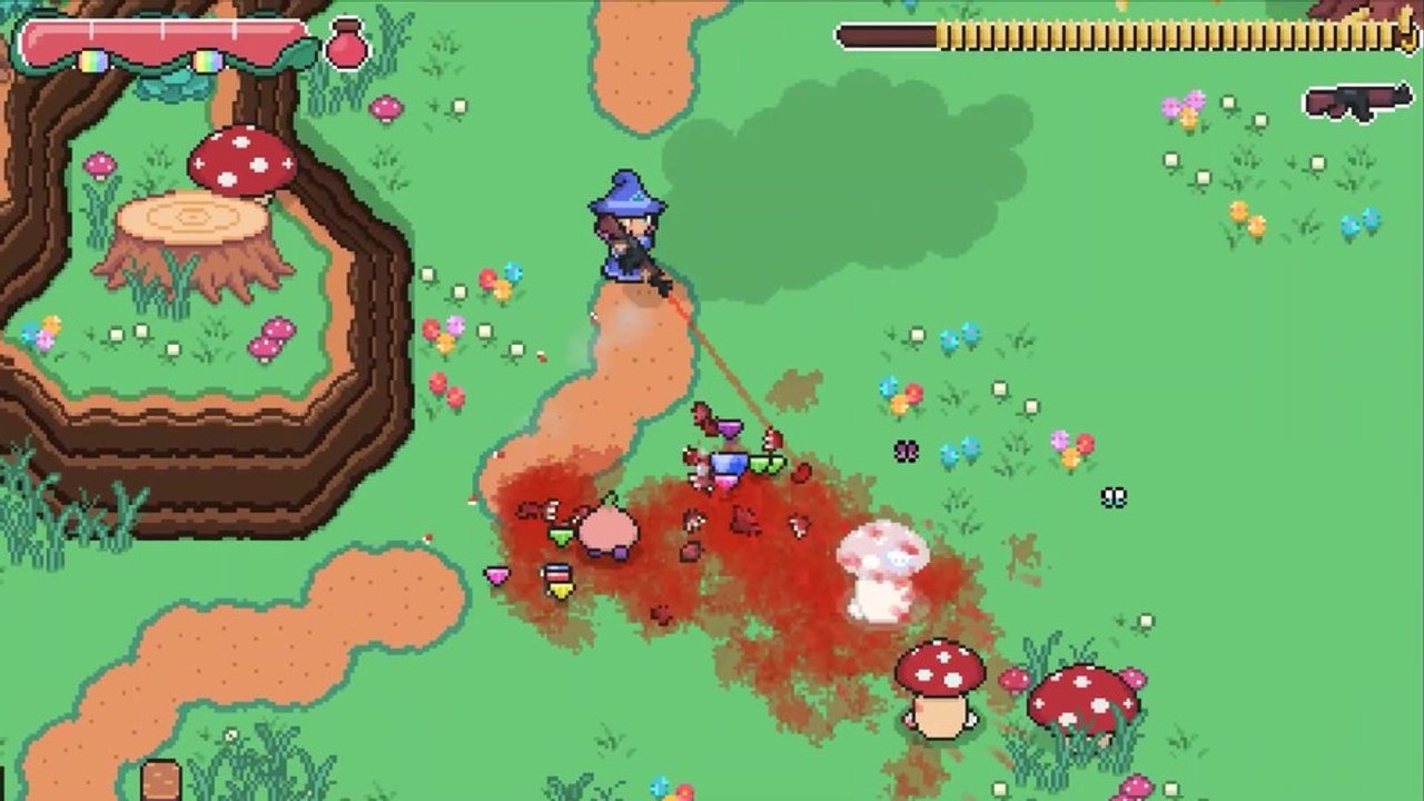 Trigger Witch - Trailer zeigt blutigen Twin-Stick-Shooter