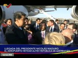 Presidente Nicolás Maduro arriba a la República de Azerbaiyán