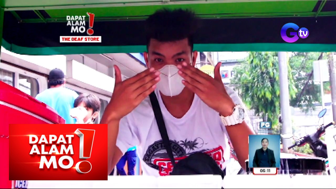 Deaf vendor, hinahangaan dahil sa kanyang kasipagan! | Dapat Alam Mo!