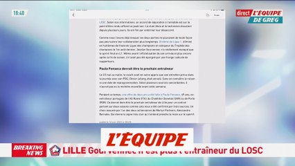 Download Video: Gourvennec n'est plus l'entraîneur du LOSC - Foot - L1 - Lille