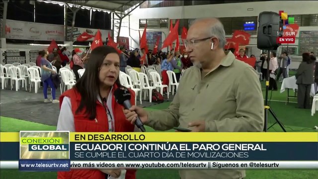 En Ecuador avanza paro nacional convocado por la Conaie