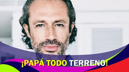 Fran Covarrubias se ha convertido en un papá todo terreno