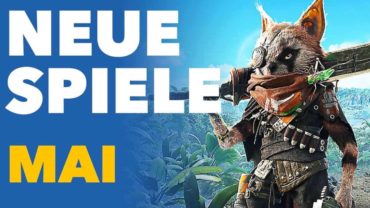 Neue Spiele im Mai - Video-Vorschau für PC- und Konsolen-Games
